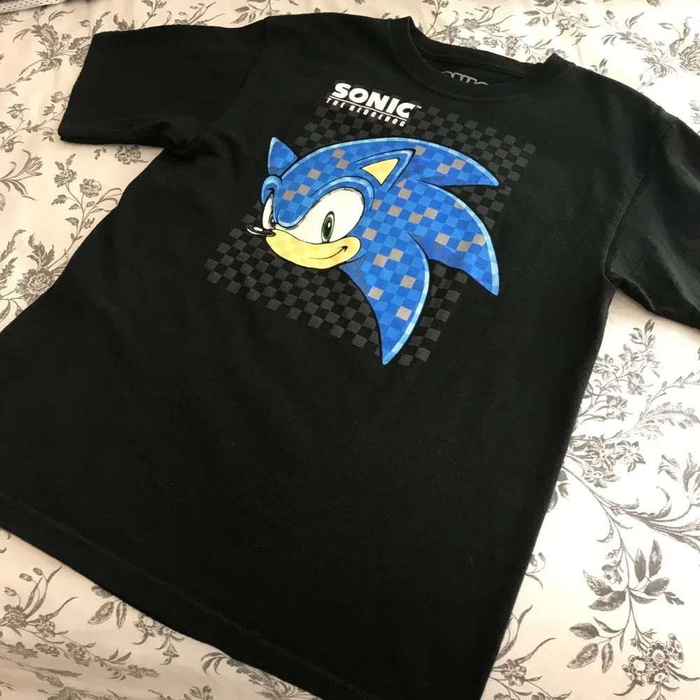 Sonic the Hedgehog Graphic T-Shirt Kids | Black | Medium